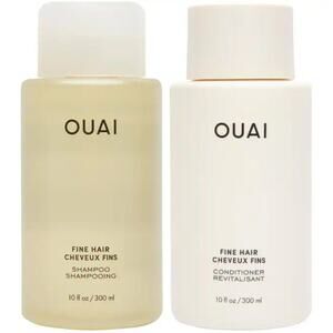 OUAI Fine Hair Shampoo & Conditioner SET 10oz each MSRP $64